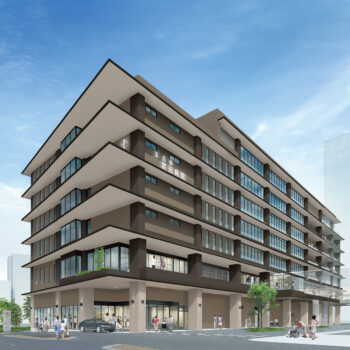 病院を中核とした再開発プロジェクトが進行中